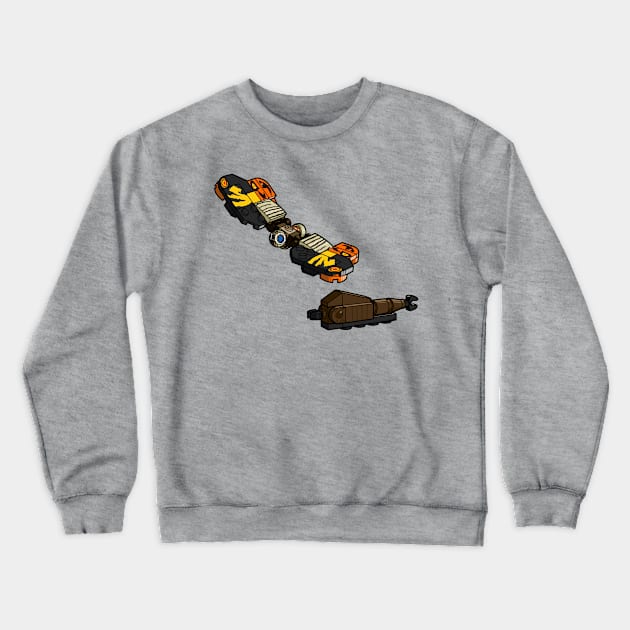 LEGO Mothra 1964 Crewneck Sweatshirt by schultzstudio